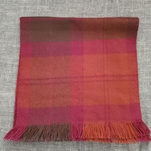 Berry hued scarf